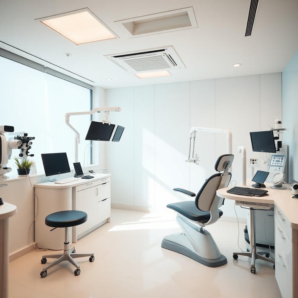 Modern exam room